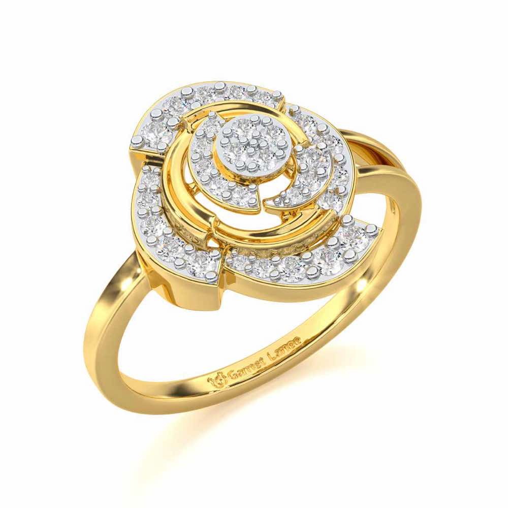 Glorious Cluster Diamond Ring