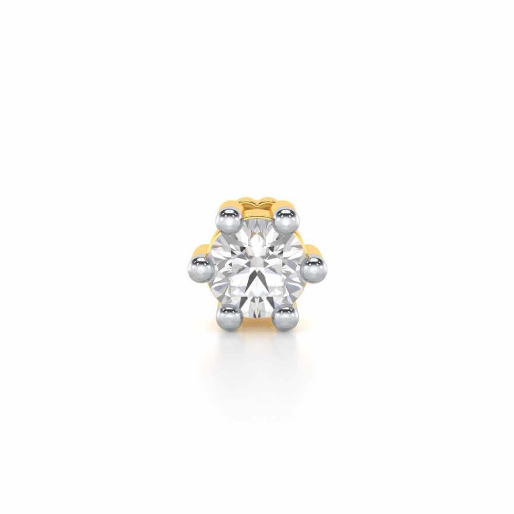 Gracious Token Diamond Nosepin