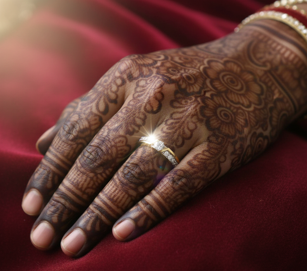 Gemlay Damsel Solitaire Diamond Ring